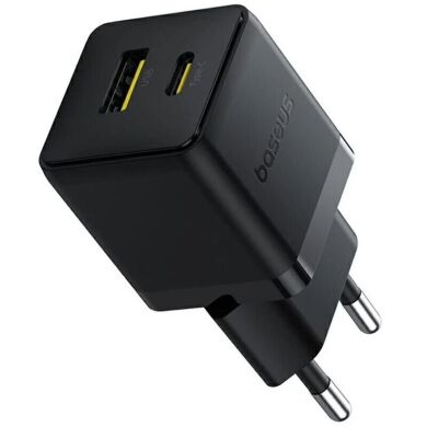 Мережевий зарядний пристрій Baseus Palm C+U (20W) P10111608113-00 - Black