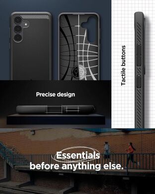 Защитный чехол Spigen (SGP) Rugged Armor для Samsung Galaxy S25 FE (S731) ACS10025 - Matte Black