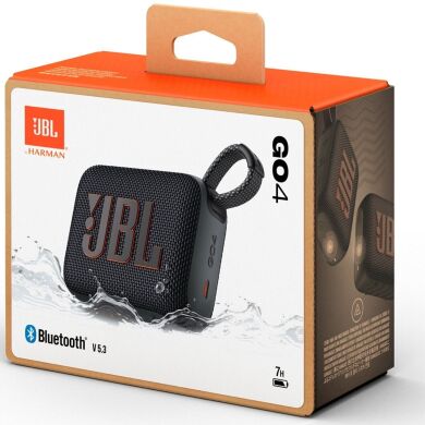 Портативная акустика JBL Go 4 (JBLGO4BLK) - Black