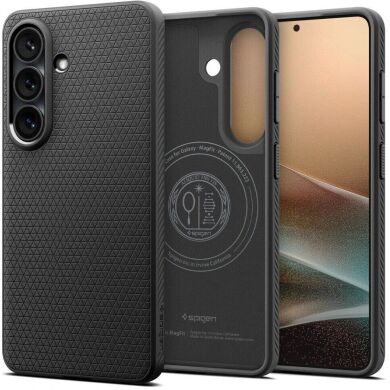Захисний чохол Spigen Liquid Air (MagFit) для Samsung Galaxy S26 (S942) ACS10730 - Matte Black