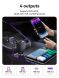 Автомобильное зарядное устройство Hoco Z67A Triunfar PD60W (USB + Type-C) + кабель Type-C to Lightning - Black. Фото 9 из 16