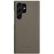 Кожаный чехол MELKCO Leather Case для Samsung Galaxy S23 Ultra (S918) - Grey. Фото 1 из 7