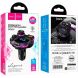 FM модулятор Hoco DFM01 20W + QC3.0 (2USB + Type-C) - Black. Фото 6 из 8