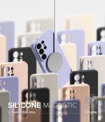 Защитный чехол Ringke Silicone Magnetic для Samsung Galaxy S26 Ultra (S948) 8800328814691 - Black