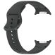 Ремешок ArmorStandart Soft Silicone (S/M) для Samsung Galaxy Watch 8 (40/44mm) / 8 Classic - Dark Grey. Фото 3 из 6