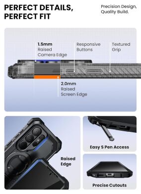 Защитный чехол i-Blason Armorbox Clip MagSafe by Supcase для Samsung Galaxy S26 Ultra (S948) 843439160903 - Black