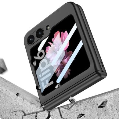 Защитный чехол GKK Magnetic Fold для Samsung Galaxy Flip 6 - Black
