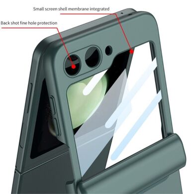 Защитный чехол GKK Magnetic Fold для Samsung Galaxy Flip 6 - Green