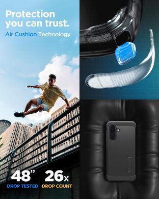 Защитный чехол Spigen (SGP) Tough Armor для Samsung Galaxy A36 (A366) ACS09166 - Black