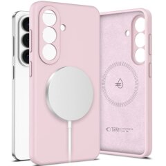 Захисний чохол Tech-Protect Silicone MagSafe для Samsung Galaxy S26 (S942) - Pink Pearl