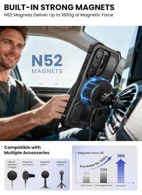 Защитный чехол i-Blason Armorbox Clip MagSafe by Supcase для Samsung Galaxy S26 Ultra (S948) 843439160903 - Black