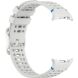 Ремешок Reframe Holes Design для Samsung Galaxy Watch 8 (40/44mm) / 8 Classic - Light Grey. Фото 4 из 7
