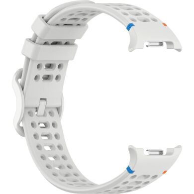 Ремешок Reframe Holes Design для Samsung Galaxy Watch 8 (40/44mm) / 8 Classic - Light Grey