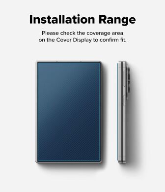 Комплект захисних стекол (2шт) Ringke Easy Slide Tempered Glass для Samsung Galaxy Fold 8 (8800328819375)