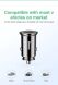 Автомобільний зарядний пристрій Baseus Circular Plastic (30W) CCALL-YS01 - Black