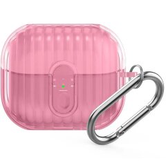 Защитный чехол AHASTYLE WG161 для Samsung Galaxy Buds 3 / Buds 3 Pro - Transparent Pink
