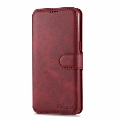 Чехол AZNS Wallet Case для Samsung Galaxy A20s (A207) - Red