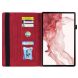 Чехол Deexe Business Style для Samsung Galaxy Tab S10 FE Plus - Red. Фото 2 из 9
