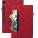 Чехол Deexe Business Style для Samsung Galaxy Tab S10 FE Plus - Red. Фото 5 из 9