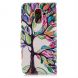 Чехол Deexe Color Wallet для Samsung Galaxy A6+ 2018 (A605) - Colorful Tree. Фото 3 из 9
