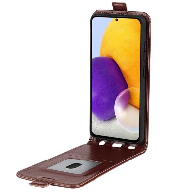 Чохол Deexe Flip Case для Samsung Galaxy A73 (A736) - Brown