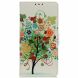 Чехол Deexe Life Style Wallet для Samsung Galaxy A21s (A217) - Flowers Tree with Fruits. Фото 1 из 3
