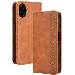 Чехол Deexe Retro Style для Samsung Galaxy A07 (A075) - Brown