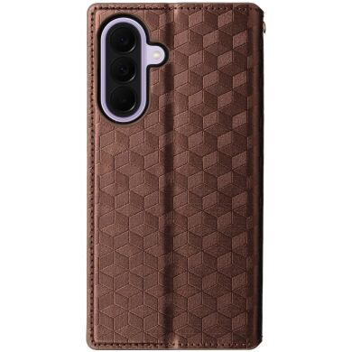Чехол Deexe Rhombus Book для Samsung Galaxy A37 (A376) - Brown