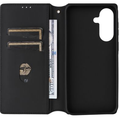 Чехол Deexe Rhombus Book для Samsung Galaxy A37 (A376) - Brown