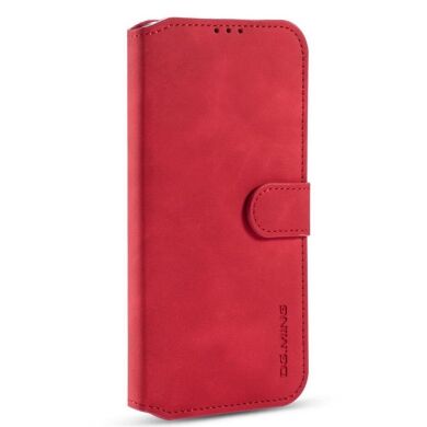 Чохол DG.MING Retro Style для Samsung Galaxy A12 (A125) / A12 Nacho (A127) / M12 (M127) - Red