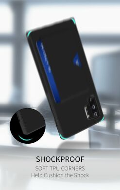 Чехол DUX DUCIS Pocard Series для Samsung Galaxy Note 10+ (N975) - Black