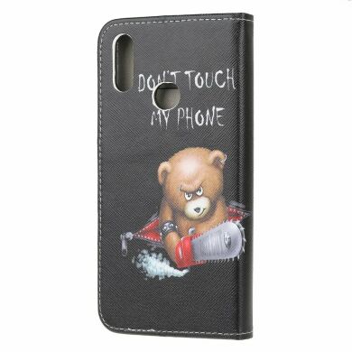 Чехол-книжка Deexe Color Wallet для Samsung Galaxy A10s (A107) - Fierce Bear