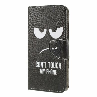 Чохол-книжка Deexe Color Wallet для Samsung Galaxy A50 (A505) - Do not Touch My Phone