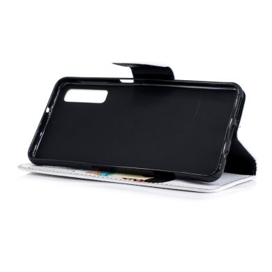 Чехол-книжка Deexe Color Wallet для Samsung Galaxy A7 2018 (A750) - Panda Holding a Bottle