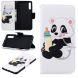 Чехол-книжка Deexe Color Wallet для Samsung Galaxy A7 2018 (A750) - Panda Holding a Bottle. Фото 1 из 8