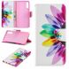 Чохол-книжка Deexe Color Wallet для Samsung Galaxy A70 (A705) - Petals Pattern