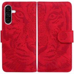 Чехол-книжка Deexe Tiger для Samsung Galaxy A36 (A366) / A56 (A566) - Red