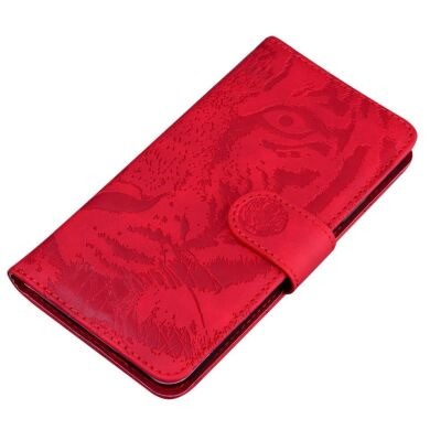 Чехол-книжка Deexe Tiger для Samsung Galaxy A36 (A366) / A56 (A566) - Red