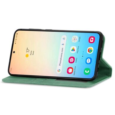 Чохол-книжка Deexe Wallet Case для Samsung Galaxy S25 (S931) - Green