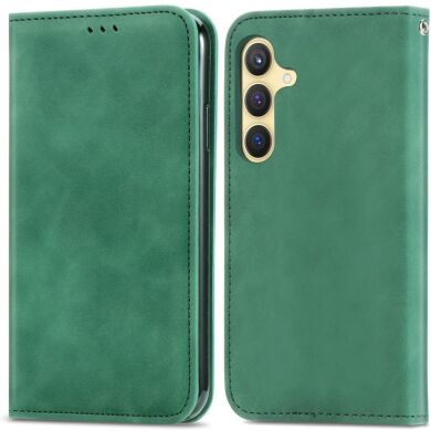 Чохол-книжка Deexe Wallet Case для Samsung Galaxy S25 (S931) - Green