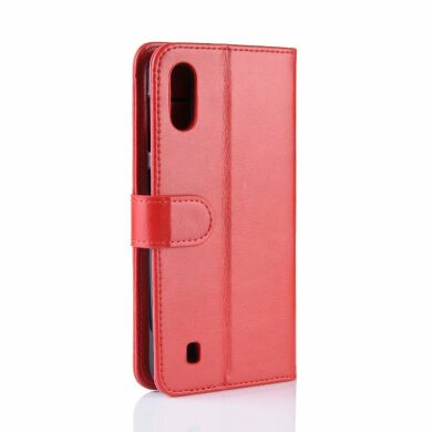 Чехол-книжка Deexe Wallet Style для Samsung Galaxy M10 (M105) - Red