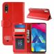Чехол-книжка Deexe Wallet Style для Samsung Galaxy M10 (M105) - Red. Фото 1 из 8