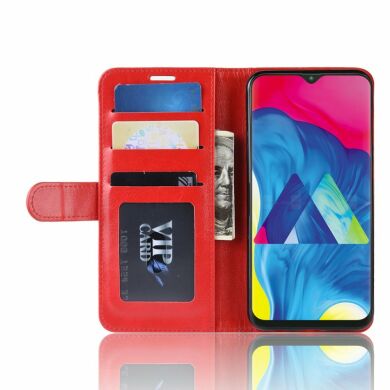 Чехол-книжка Deexe Wallet Style для Samsung Galaxy M10 (M105) - Red