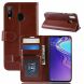 Чехол-книжка Deexe Wallet Style для Samsung Galaxy M20 (M205) - Brown. Фото 1 из 8