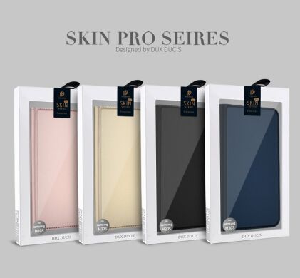 Чехол-книжка DUX DUCIS Skin Pro для Samsung Galaxy M30s (M307) / Galaxy M21 (M215) - Gold