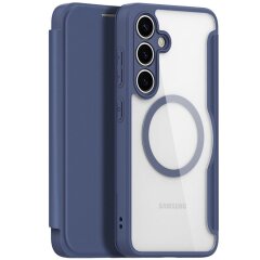 Чехол-книжка DUX DUCIS Skin X Pro Magnetic для Samsung Galaxy S25 (S931) - Blue