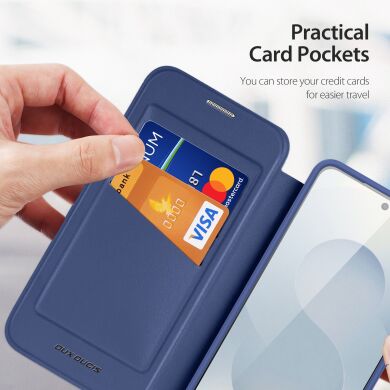 Чохол-книжка DUX DUCIS Skin X Pro Magnetic для Samsung Galaxy S26 Plus - Purple