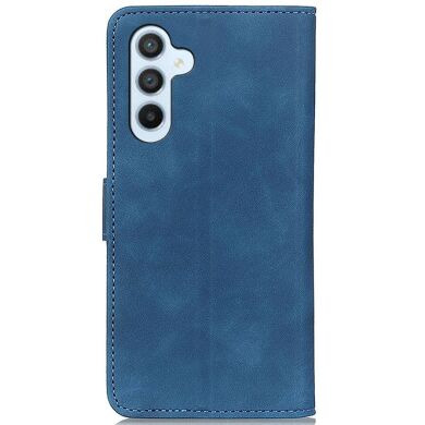 Чехол-книжка KHAZNEH Retro Wallet для Samsung Galaxy S26 FE - Blue