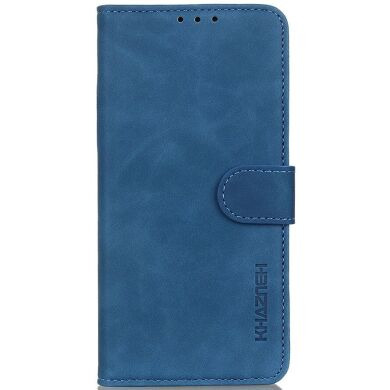 Чехол-книжка KHAZNEH Retro Wallet для Samsung Galaxy S26 FE - Blue