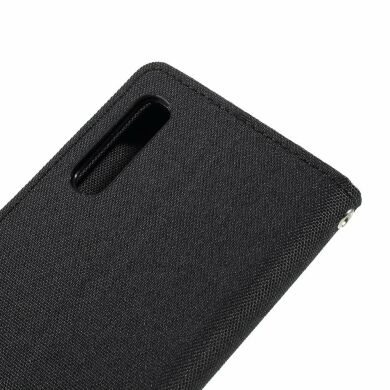 Чохол-книжка MERCURY Canvas Diary для Samsung Galaxy A70 (A705), Black